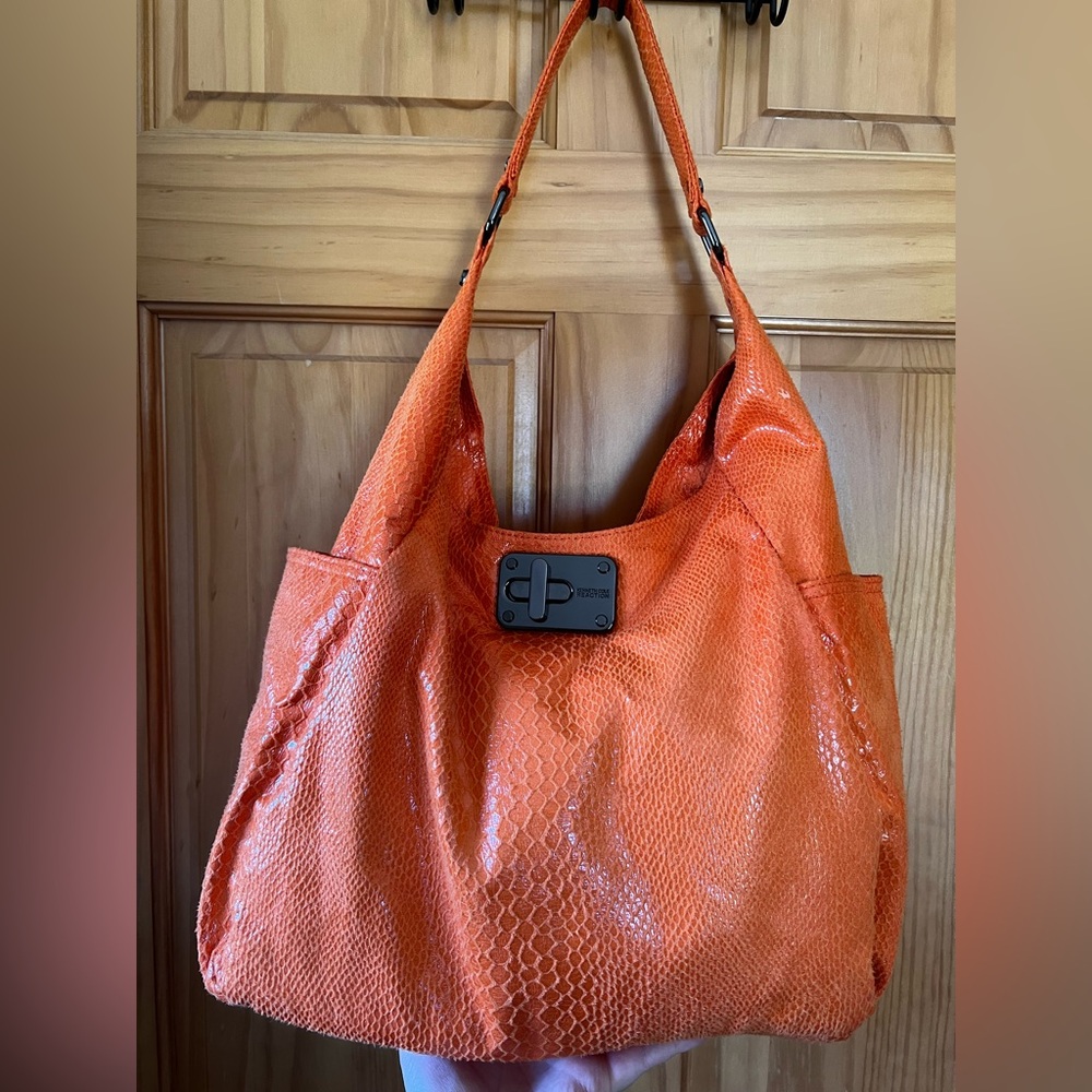 Orange Designer Shoulder Bag